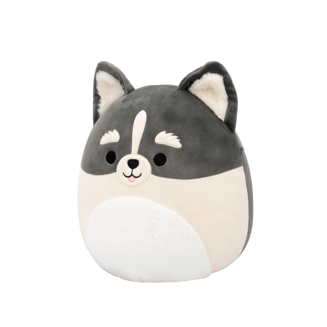 Squishmallows Paolo el Pomsky Gris y Blanco, 30 cm - Image 3
