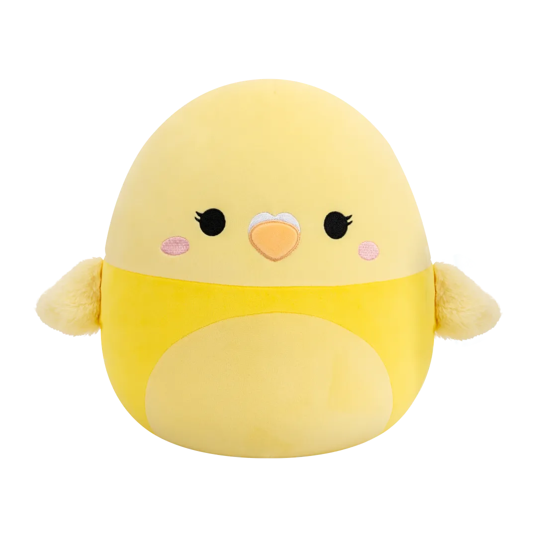 Squishmallows Shayna, El Periquito Amarillo, 30 cm
