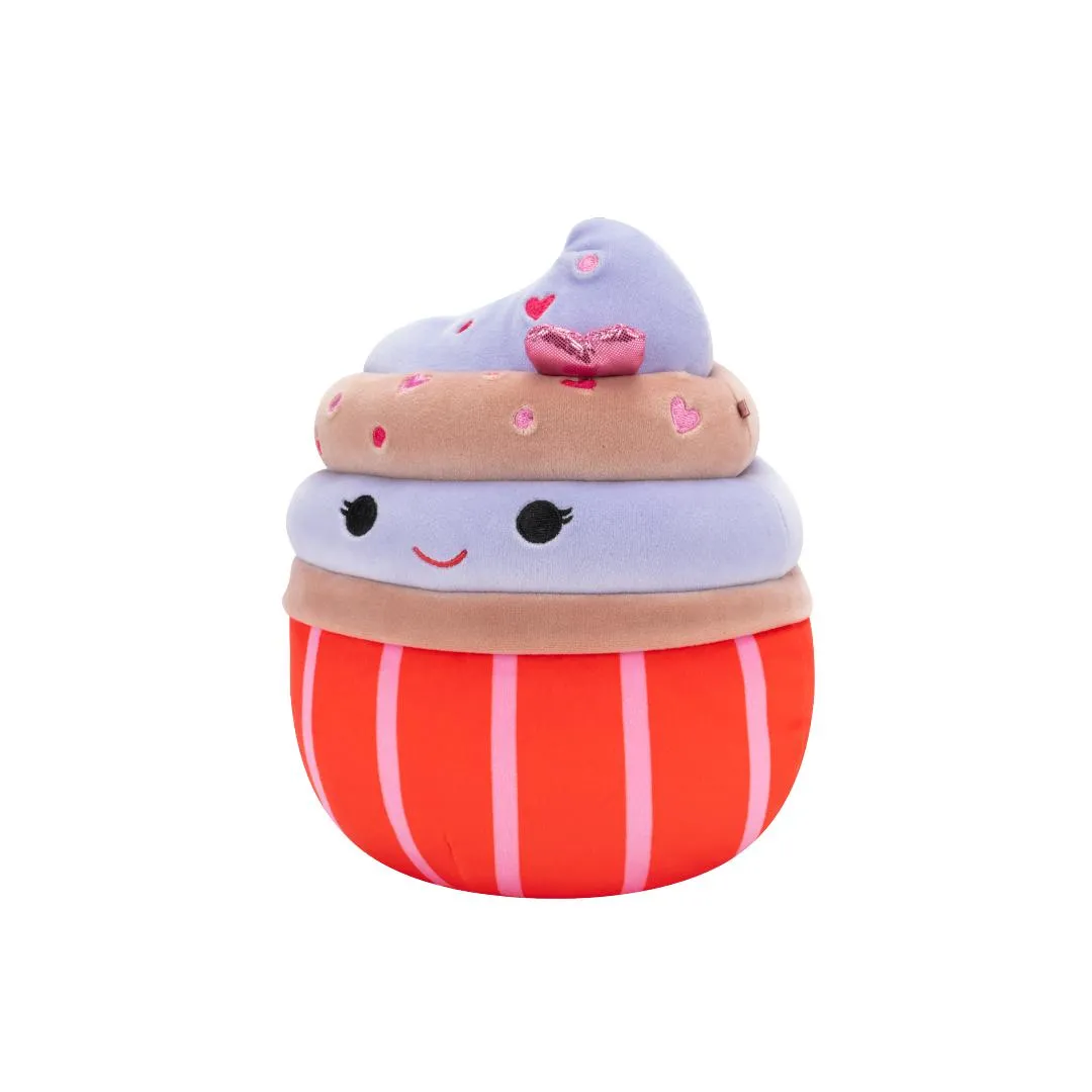 Squishmallows Tess la Cupcake de Chocolate con Glaseado en Espiral y Chispitas, 20 cm - Image 2