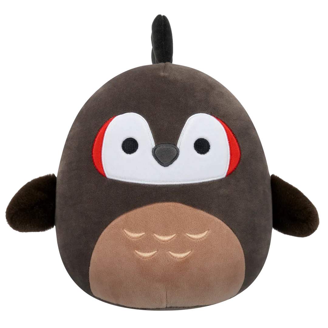 Squishmallows Theodore el Correcaminos Gris Topo Oscuro, 20 cm