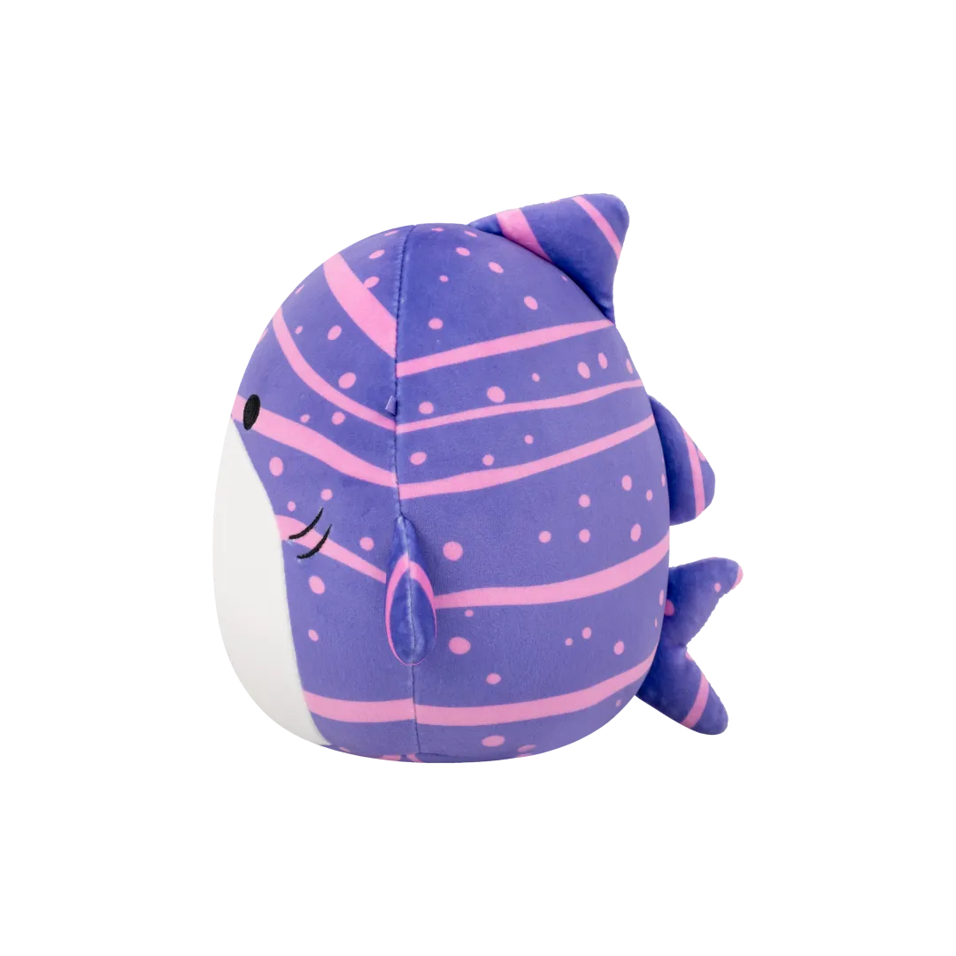 Squishmallows Tizziano, El Tiburón Ballena Morado Con Rayas, 30 cm - Image 4