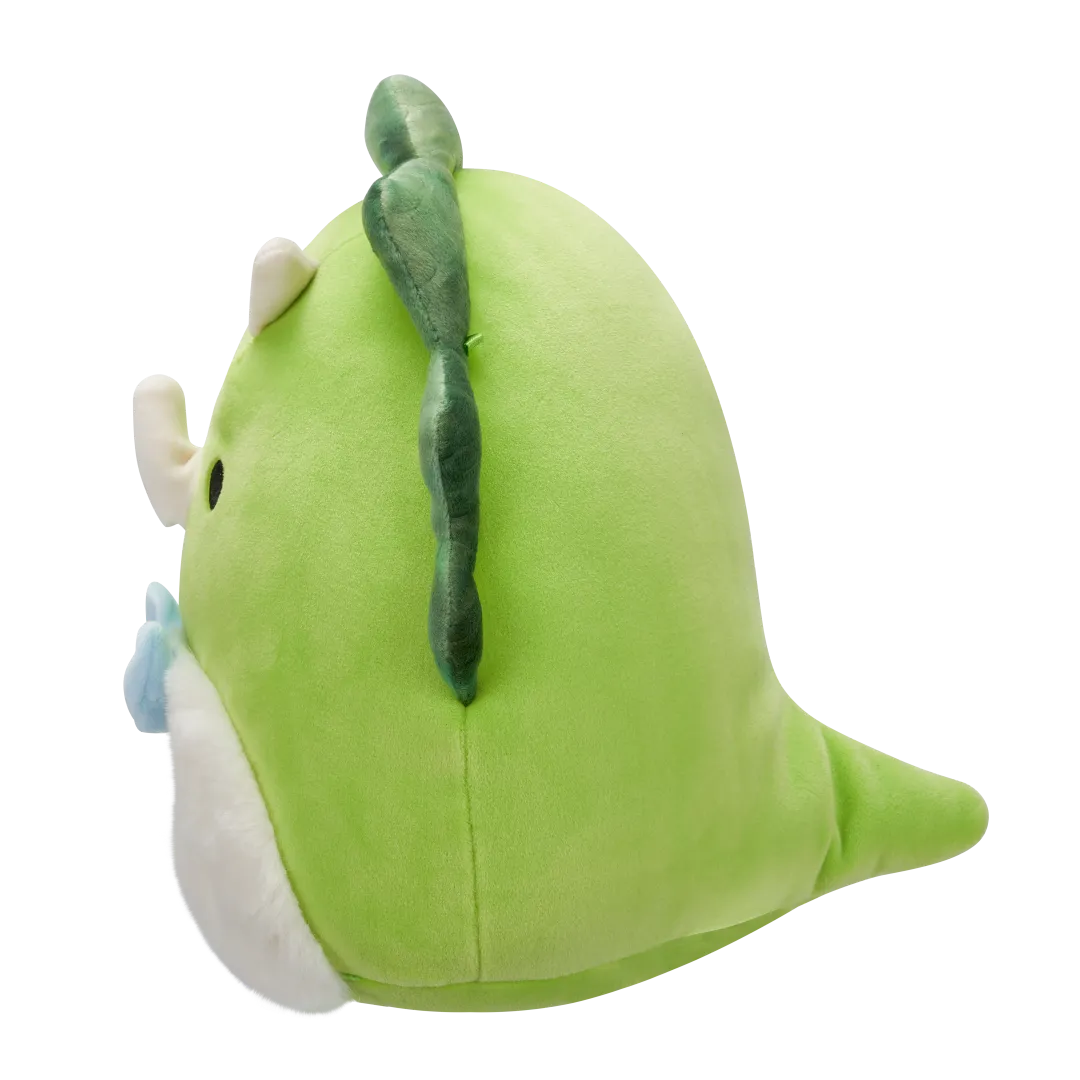 Squishmallows Tristan el Triceratops Verde con la Tripa Suave, 20 cm - Image 2