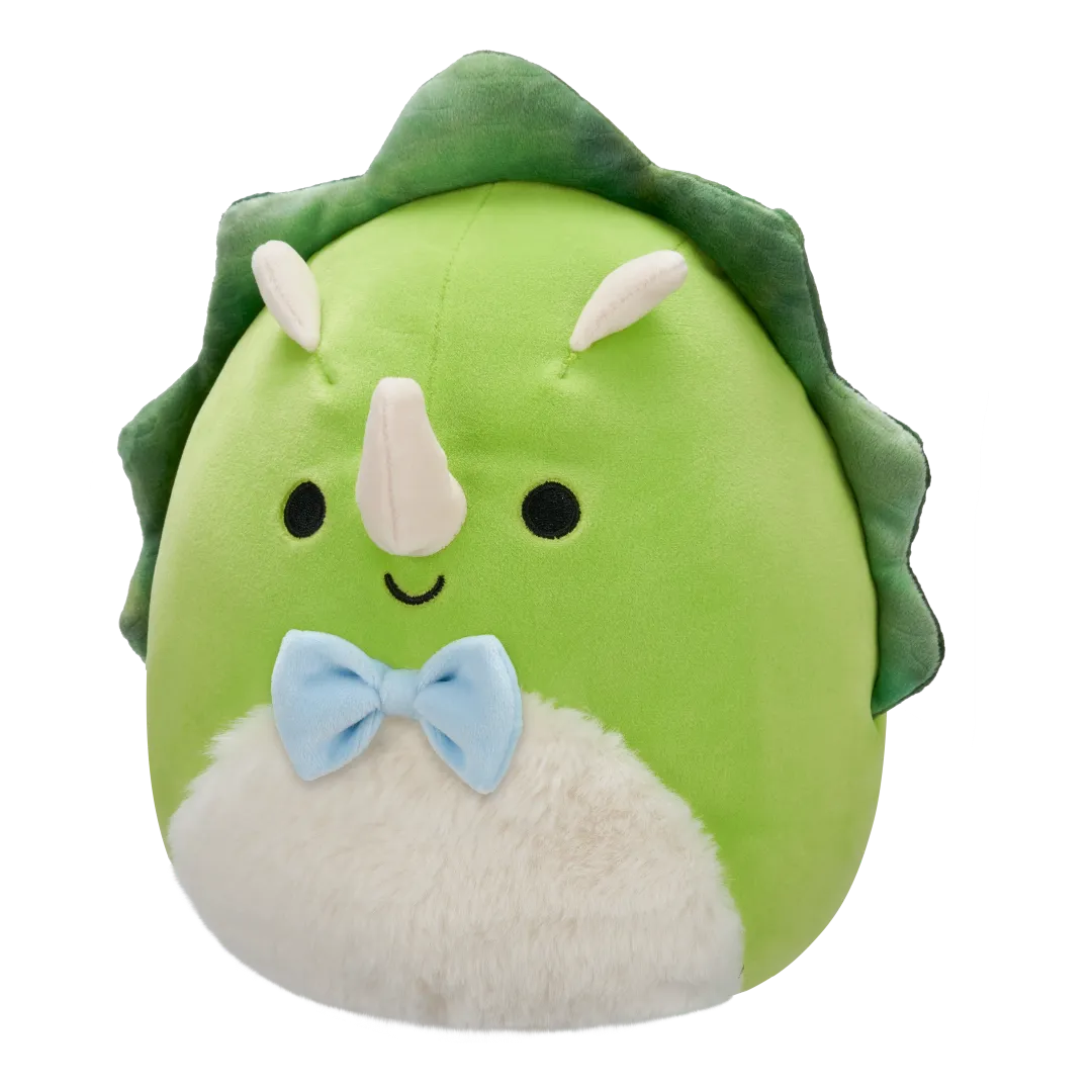 Squishmallows Tristan el Triceratops Verde con la Tripa Suave, 20 cm - Image 3