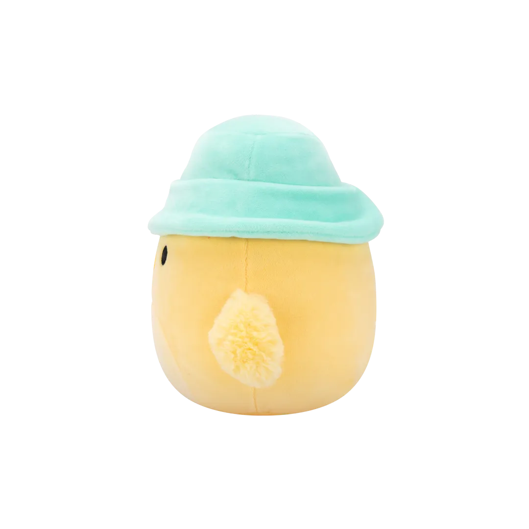 Squishmallows Triston el Pollito Amarillo con Sombrero de Pescador Menta, 20 cm - Image 2