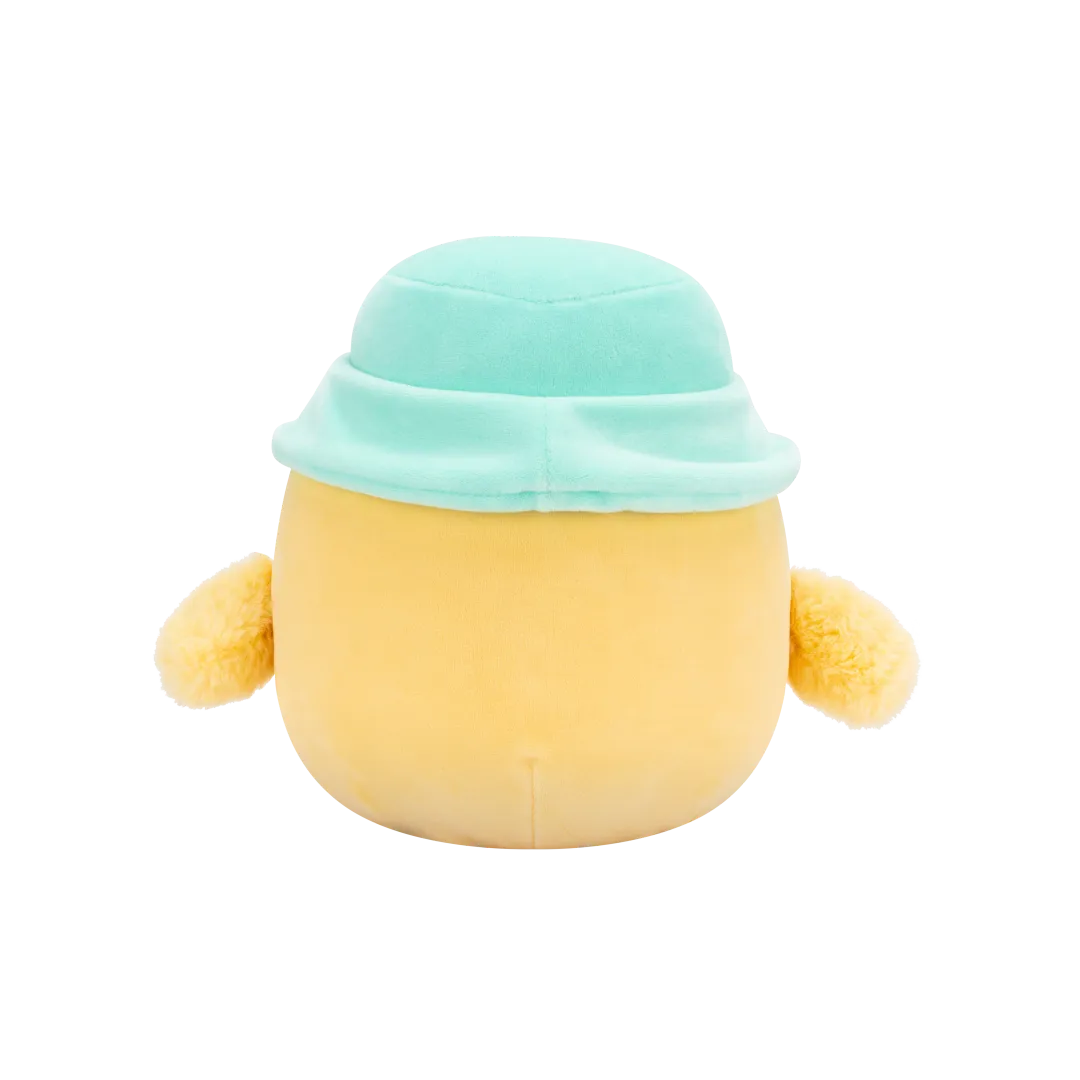 Squishmallows Triston el Pollito Amarillo con Sombrero de Pescador Menta, 20 cm - Image 4