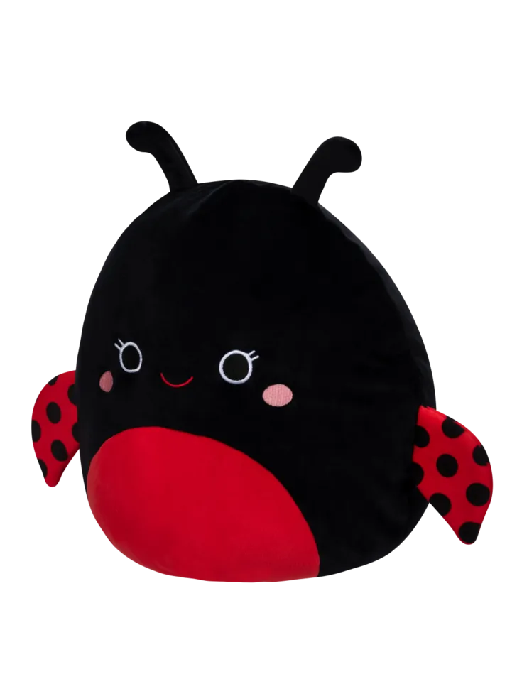 Squishmallows Trudy la Mariquita Negra, 35 cm - Image 2