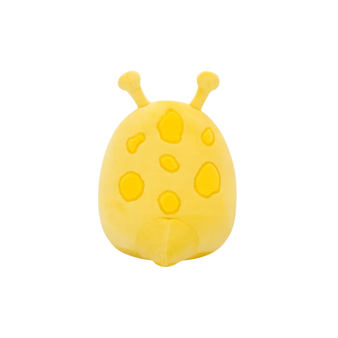 Squishmallows Zarina La Babosa Amarilla de Plátano con Flores, 20 cm - Image 4