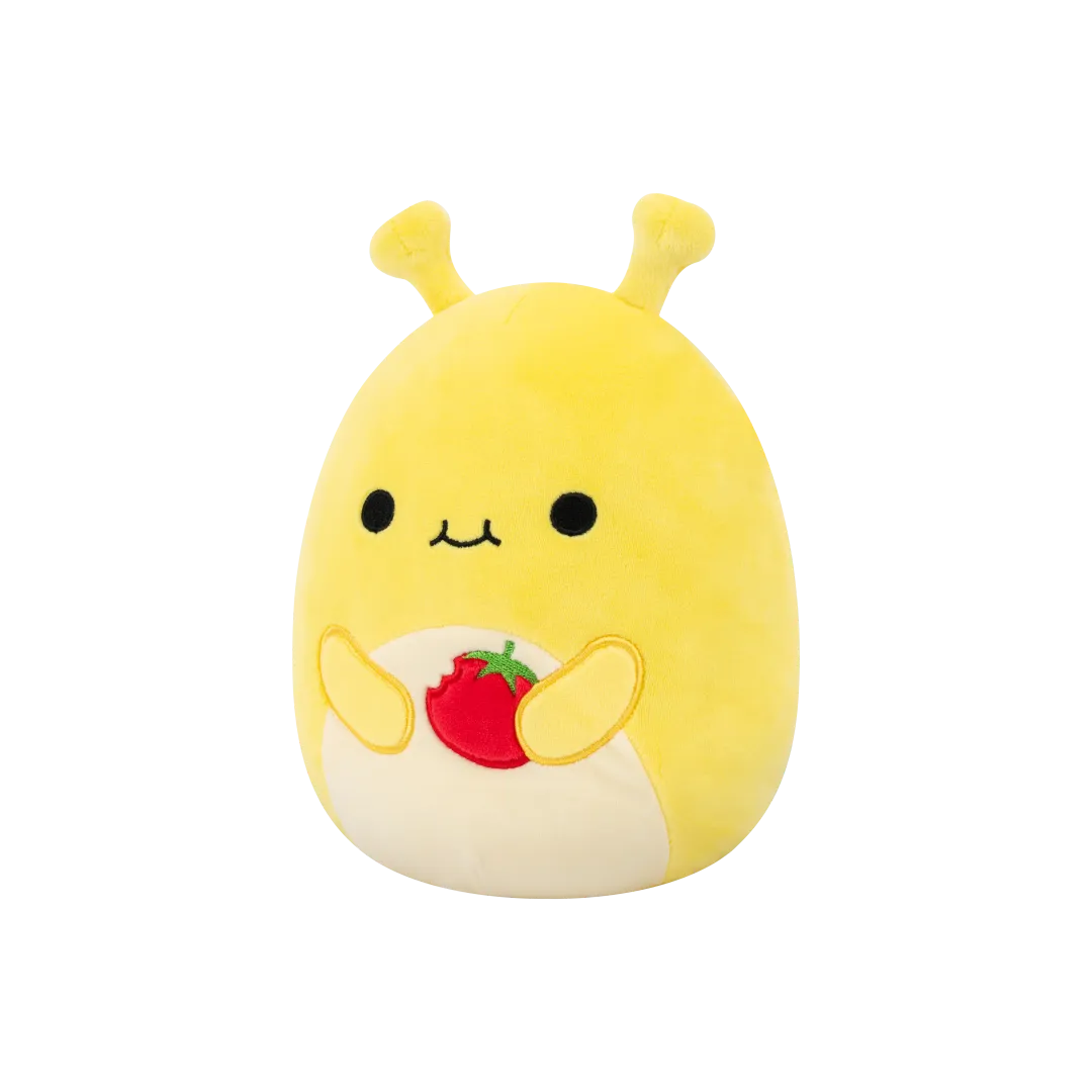 Squishmallows Zarina, La Babosa Plátano Amarilla Con Tomate, 20 cm - Image 3