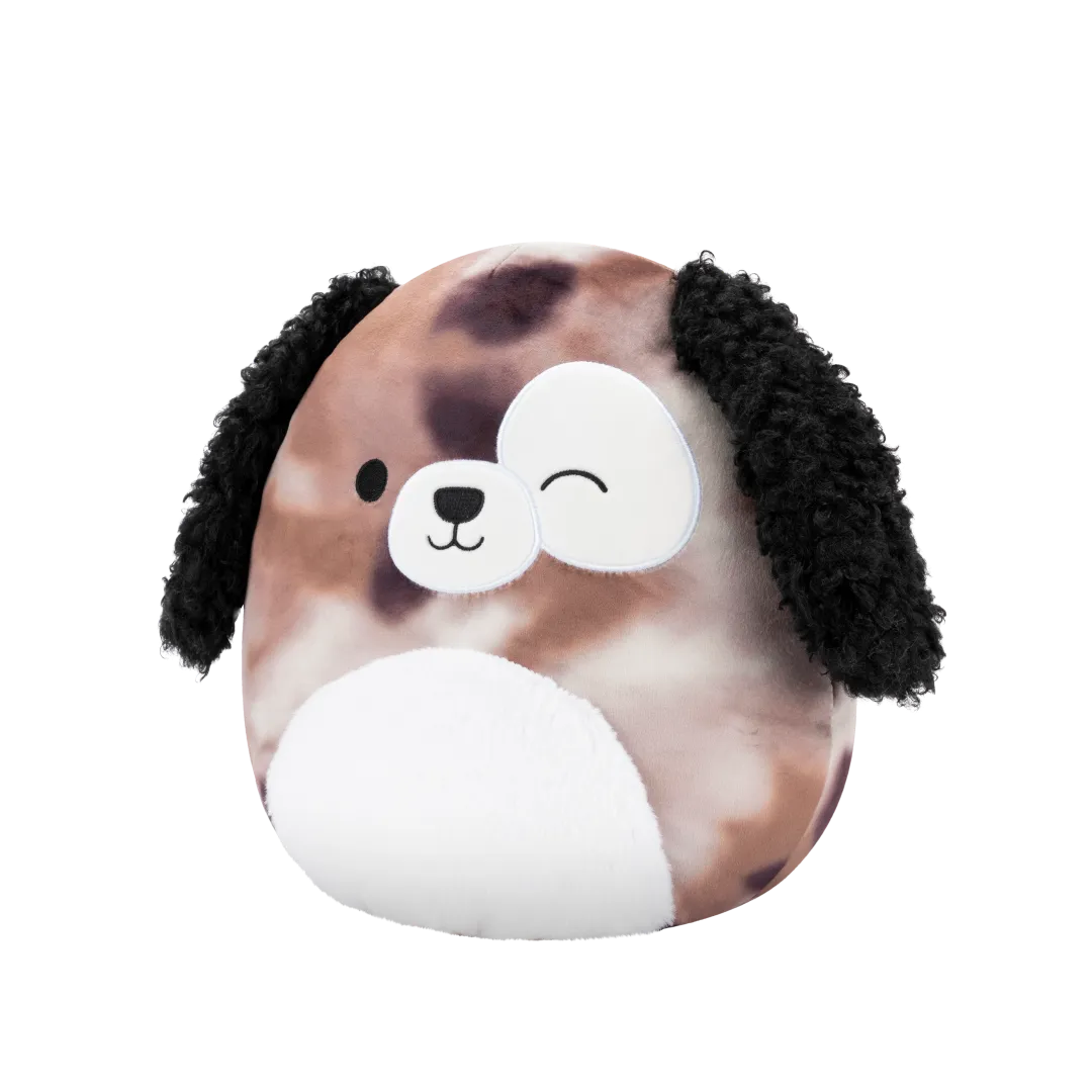 Squishmallows Zerdan el Perro Marmolado Marrón Guiñando un Ojo, 30 cm - Image 4