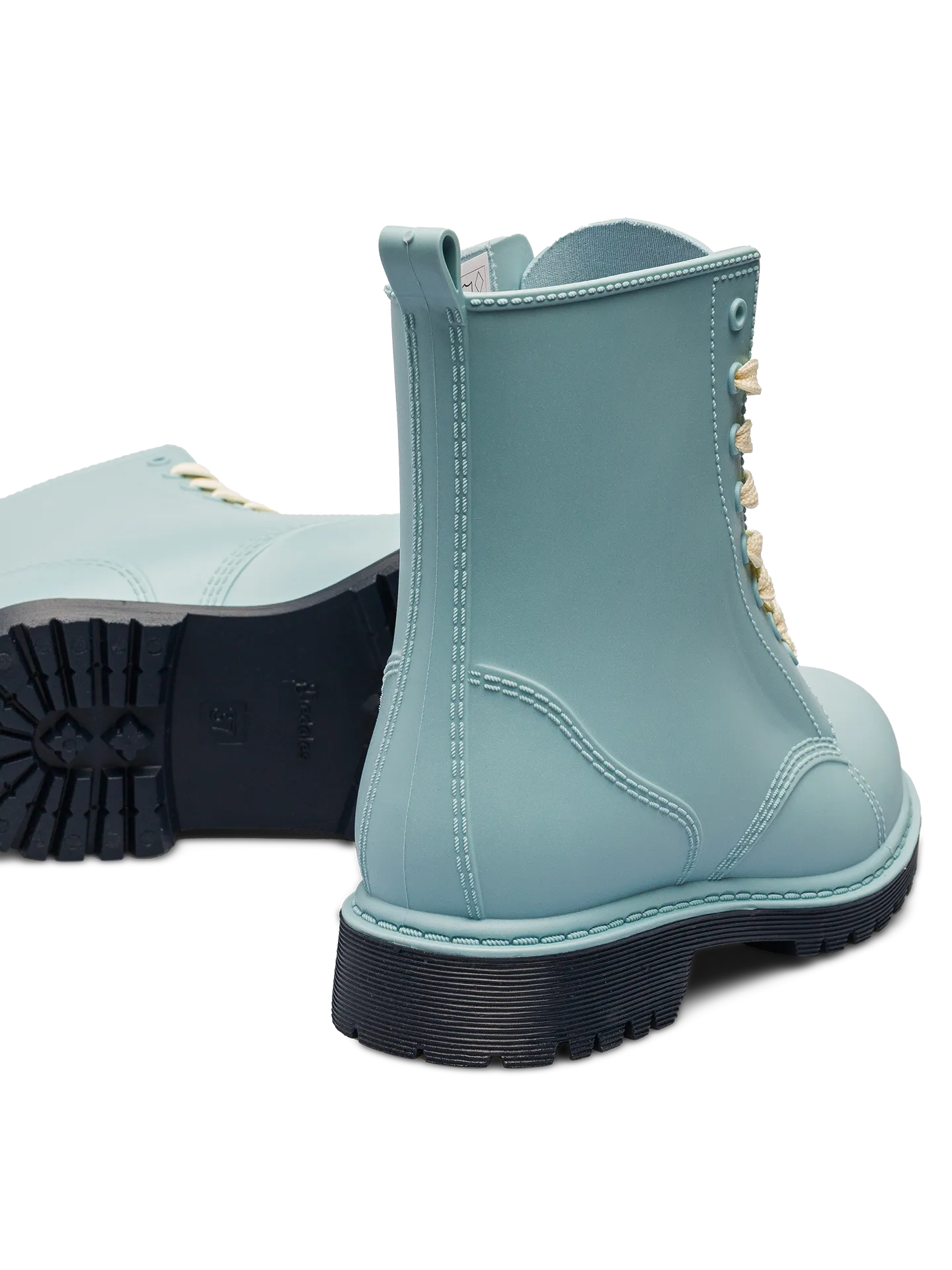 Botas de agua para mujer Azul acero - Image 3