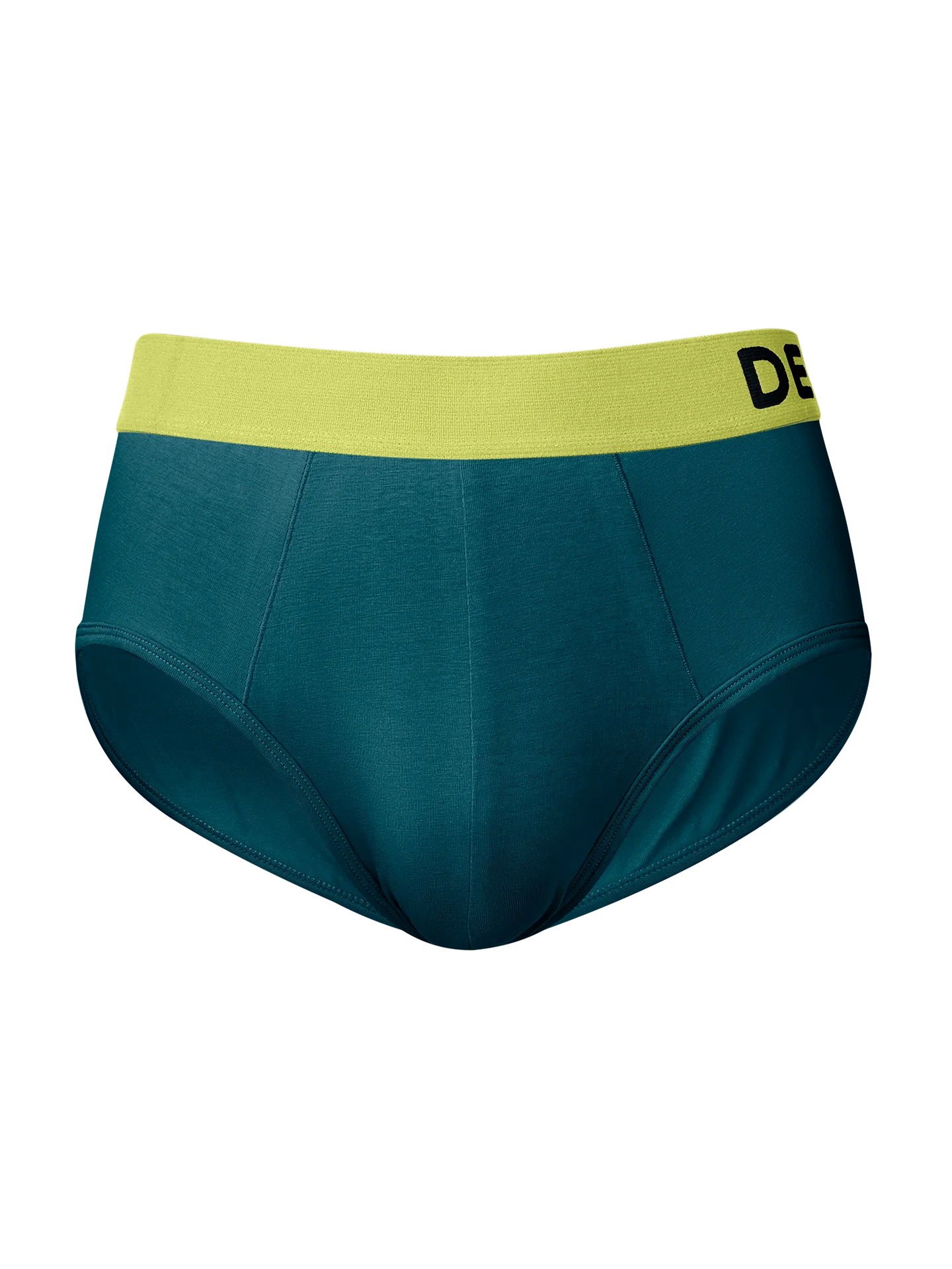 Slips para hombre Verde turquesa y amarillo