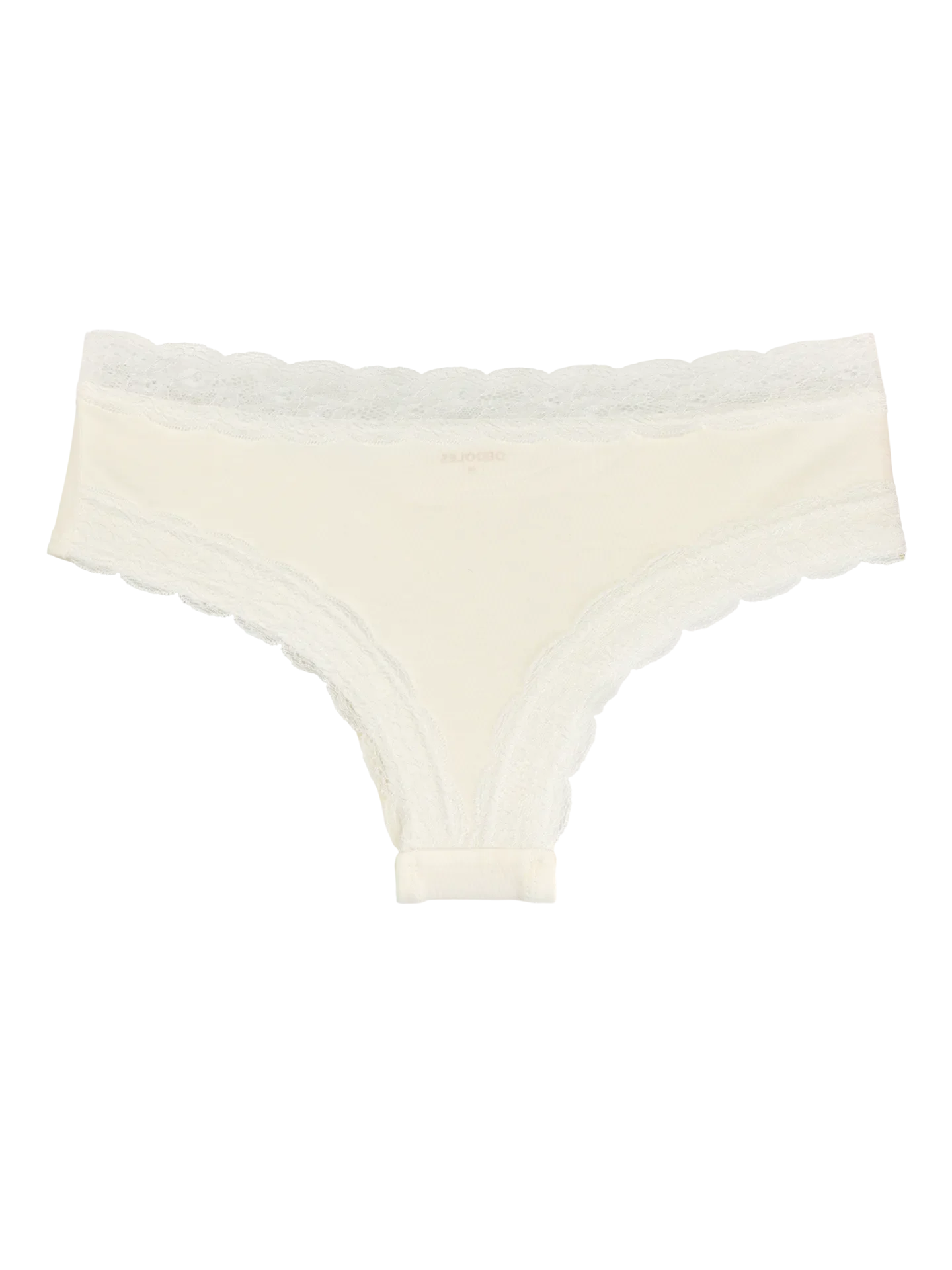 Braguitas hípsters de encaje para mujer Blanco puro - Image 2