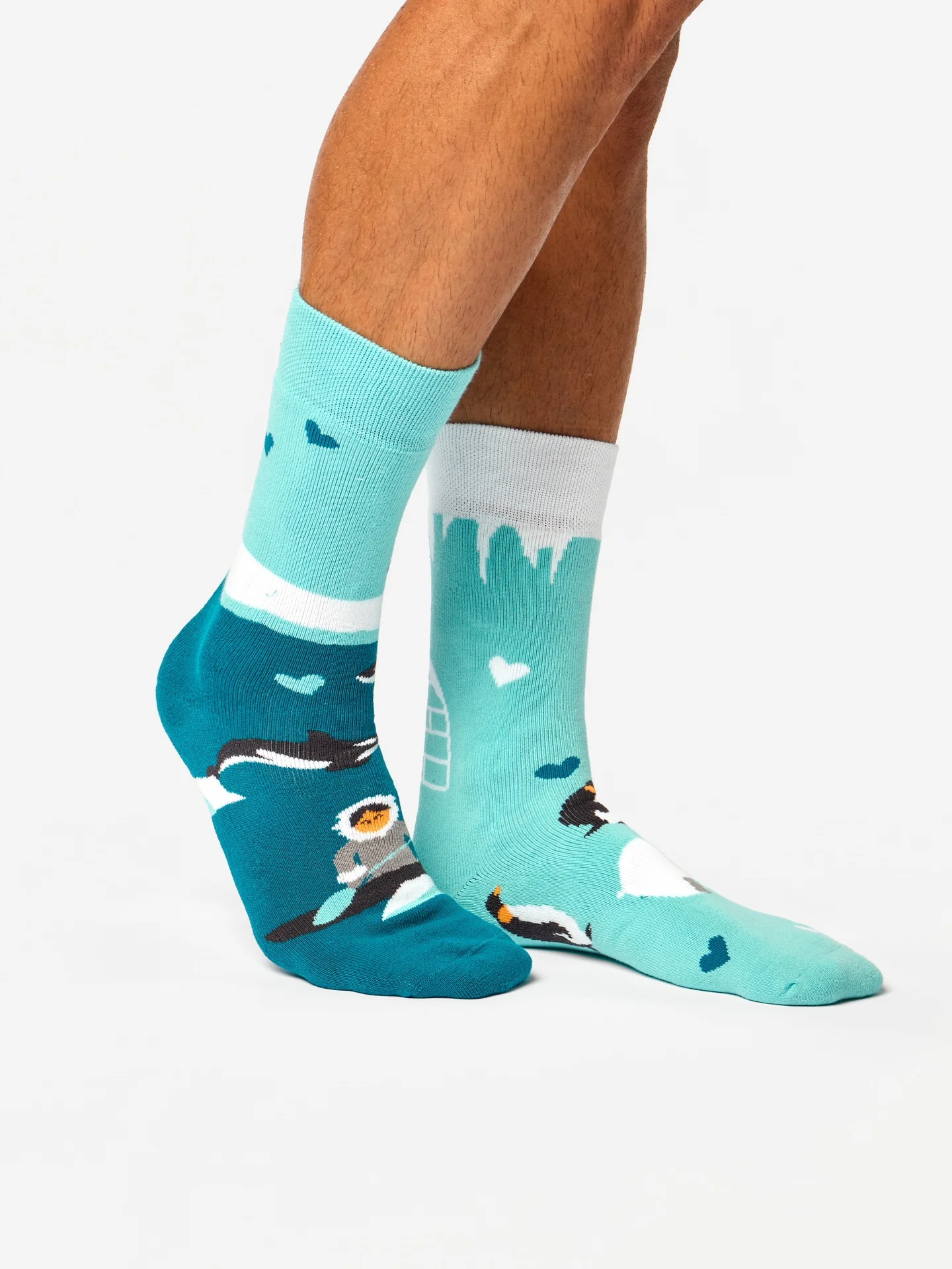 Calcetines de inverno Amor ártico - Image 2