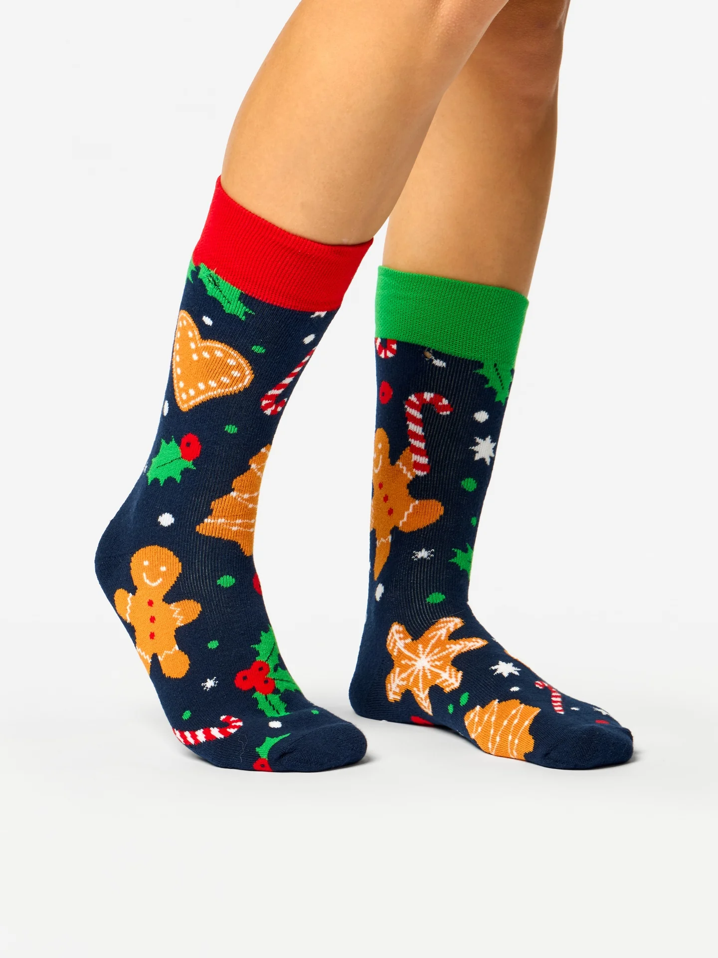 Calcetines de invierno Galletas de jengibre y dulces - Image 2