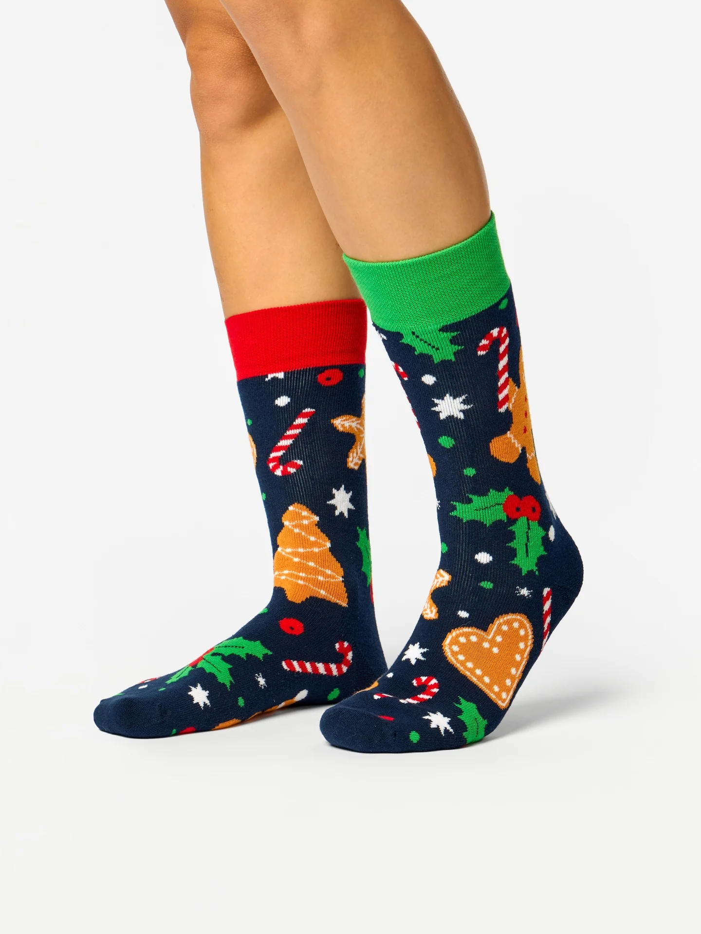Calcetines de invierno Galletas de jengibre y dulces - Image 3