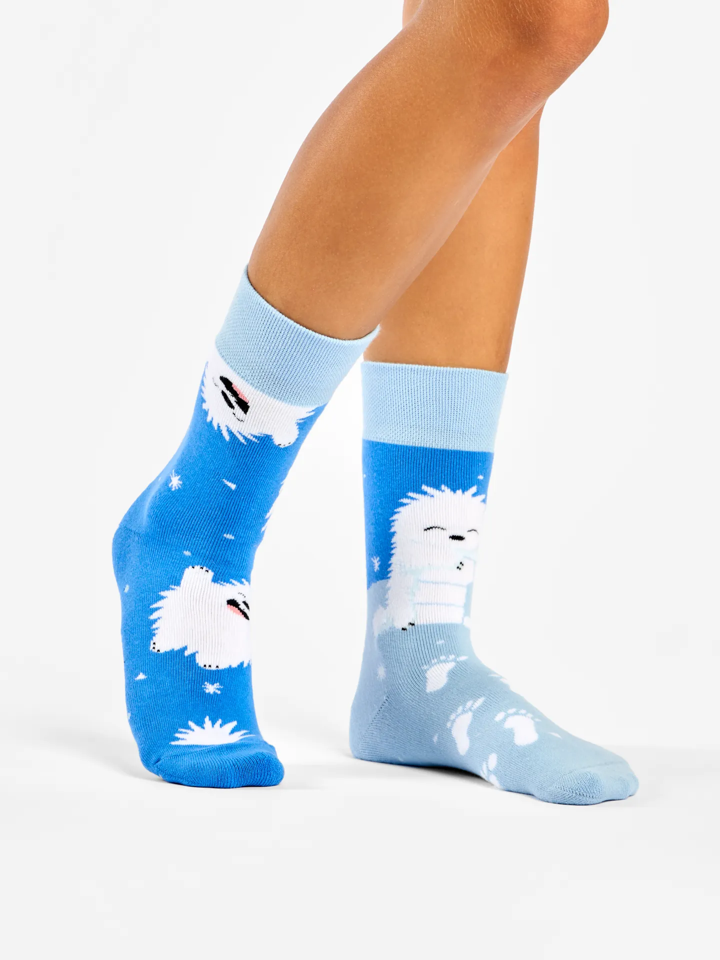 Calcetines de invierno alegres Pequeño yeti - Image 3