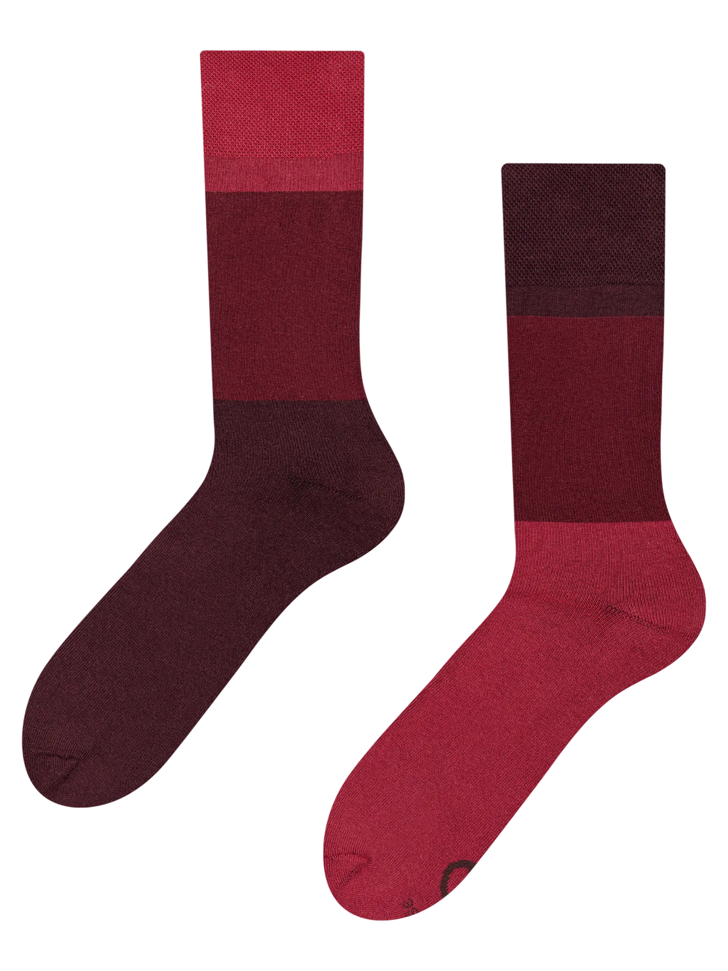 Calcetines de invierno Marrón tricolor