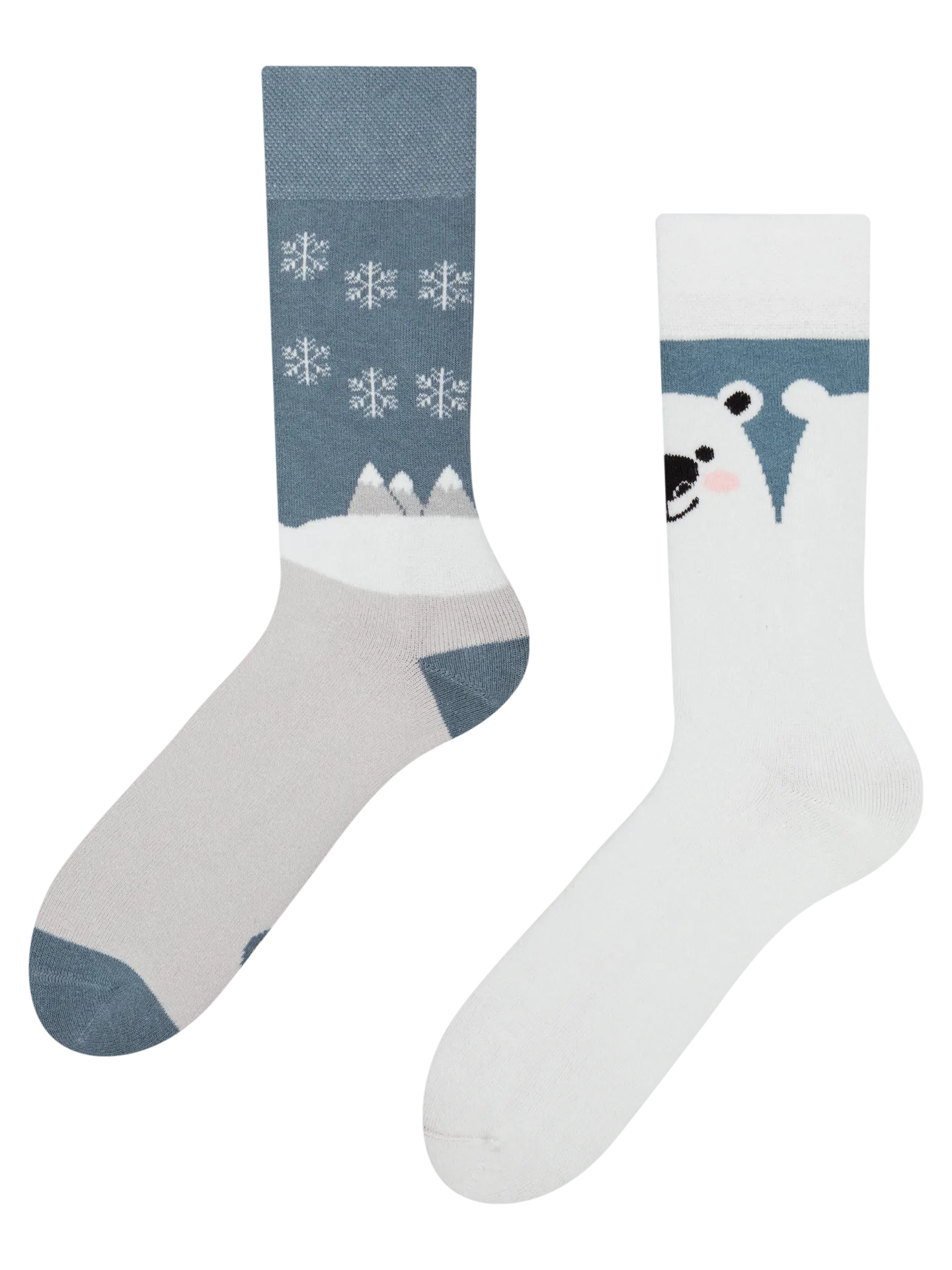 Calcetines de invierno alegres Oso polar