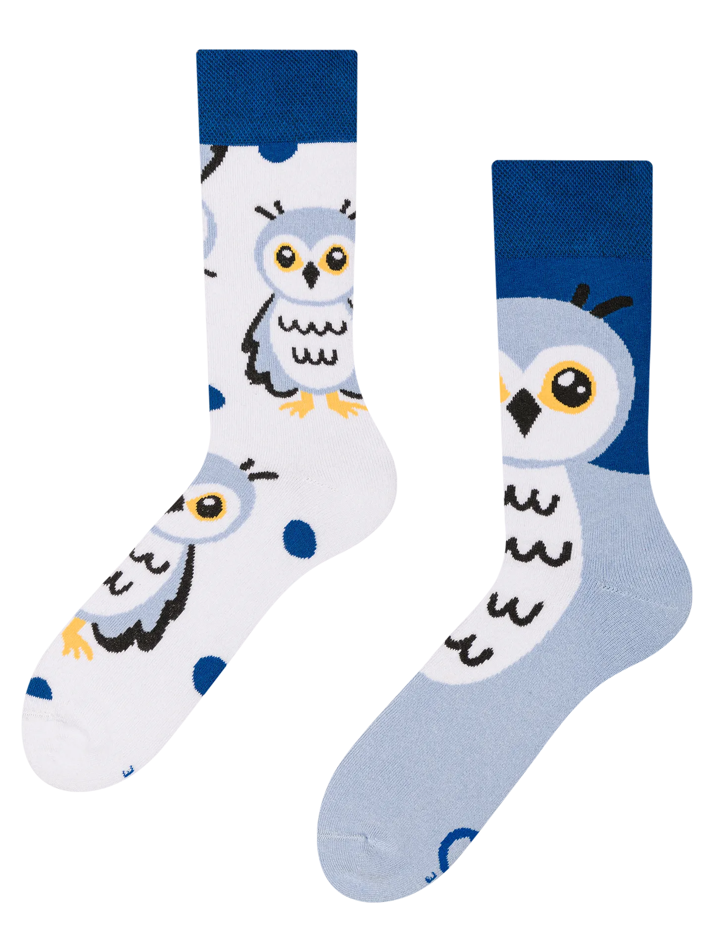 Calcetines de invierno alegres Búho nival
