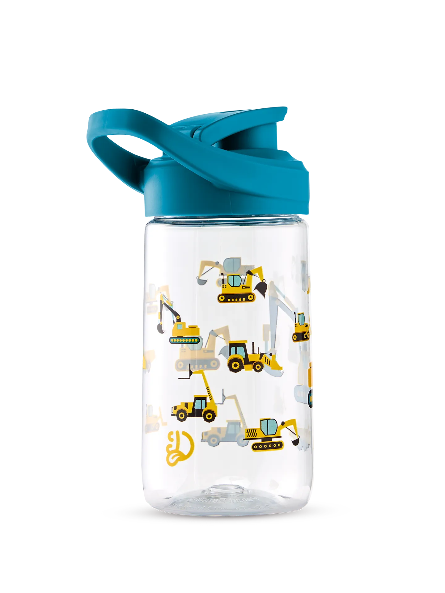 Botella de agua alegre Excavadora 470 ml