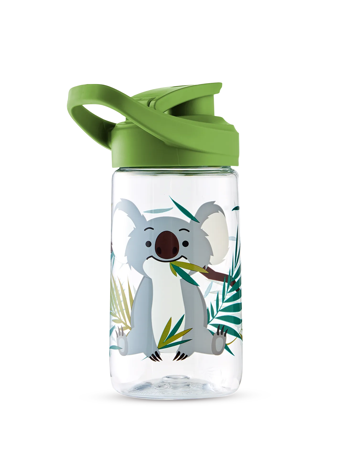 Botella de agua alegre Koala y hojas 470 ml