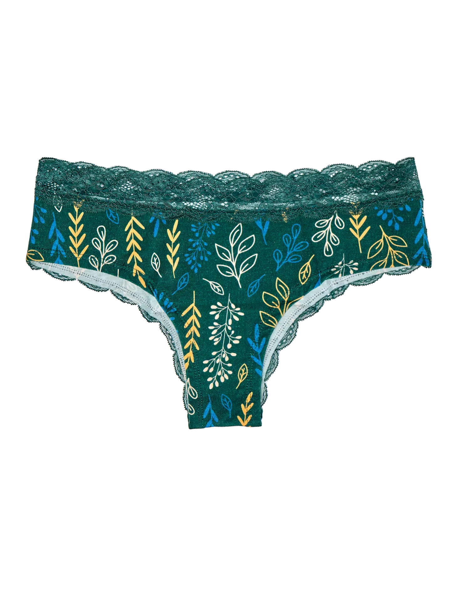 Bragas con encaje para mujer Hojas de otoño