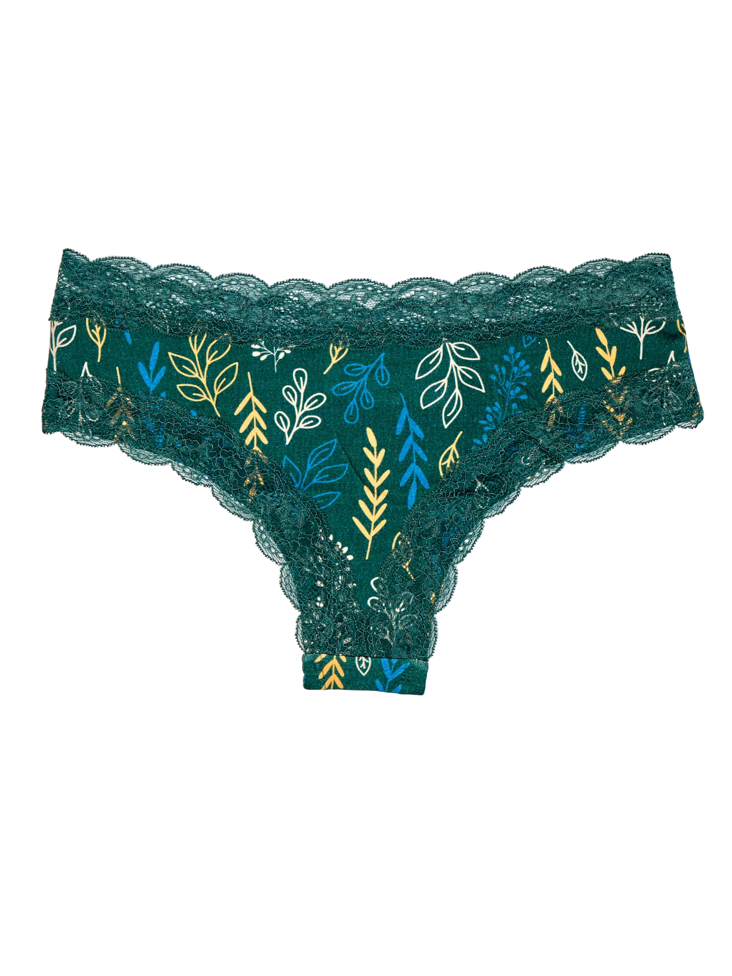 Bragas con encaje para mujer Hojas de otoño - Image 2