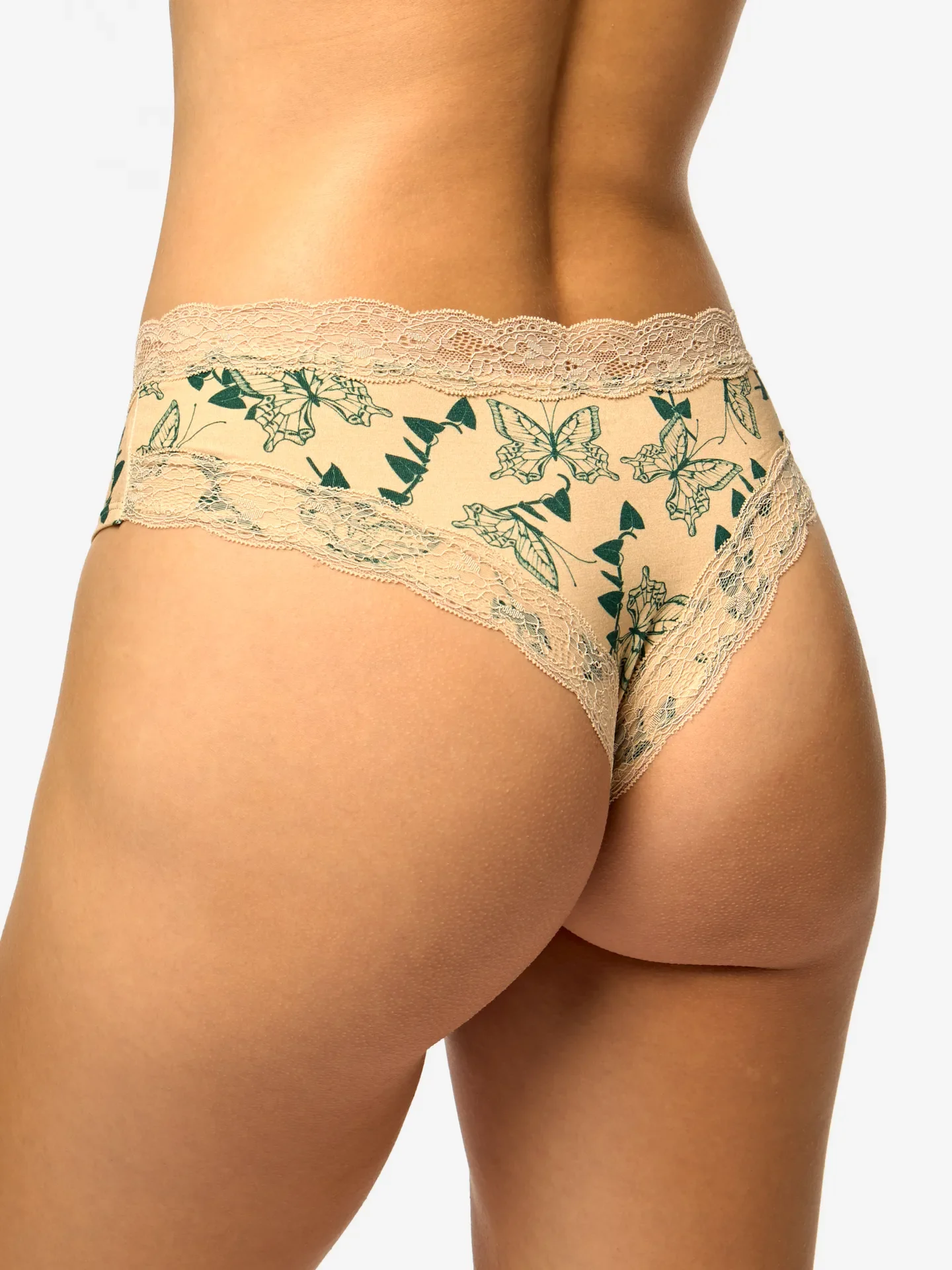 Bragas con encaje para mujer Hiedra y mariposas - Image 4