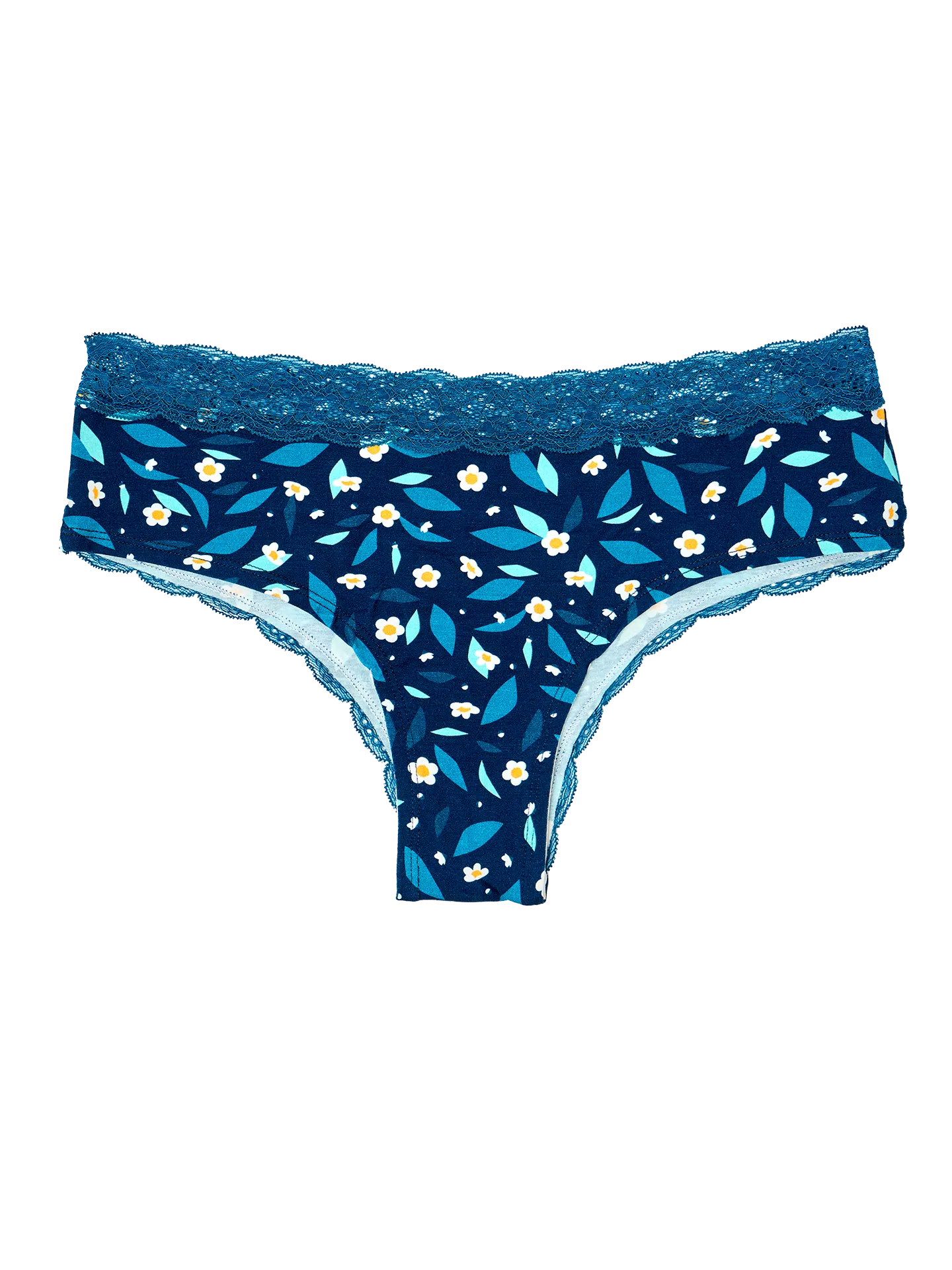 Bragas con encaje para mujer Jardín matutino