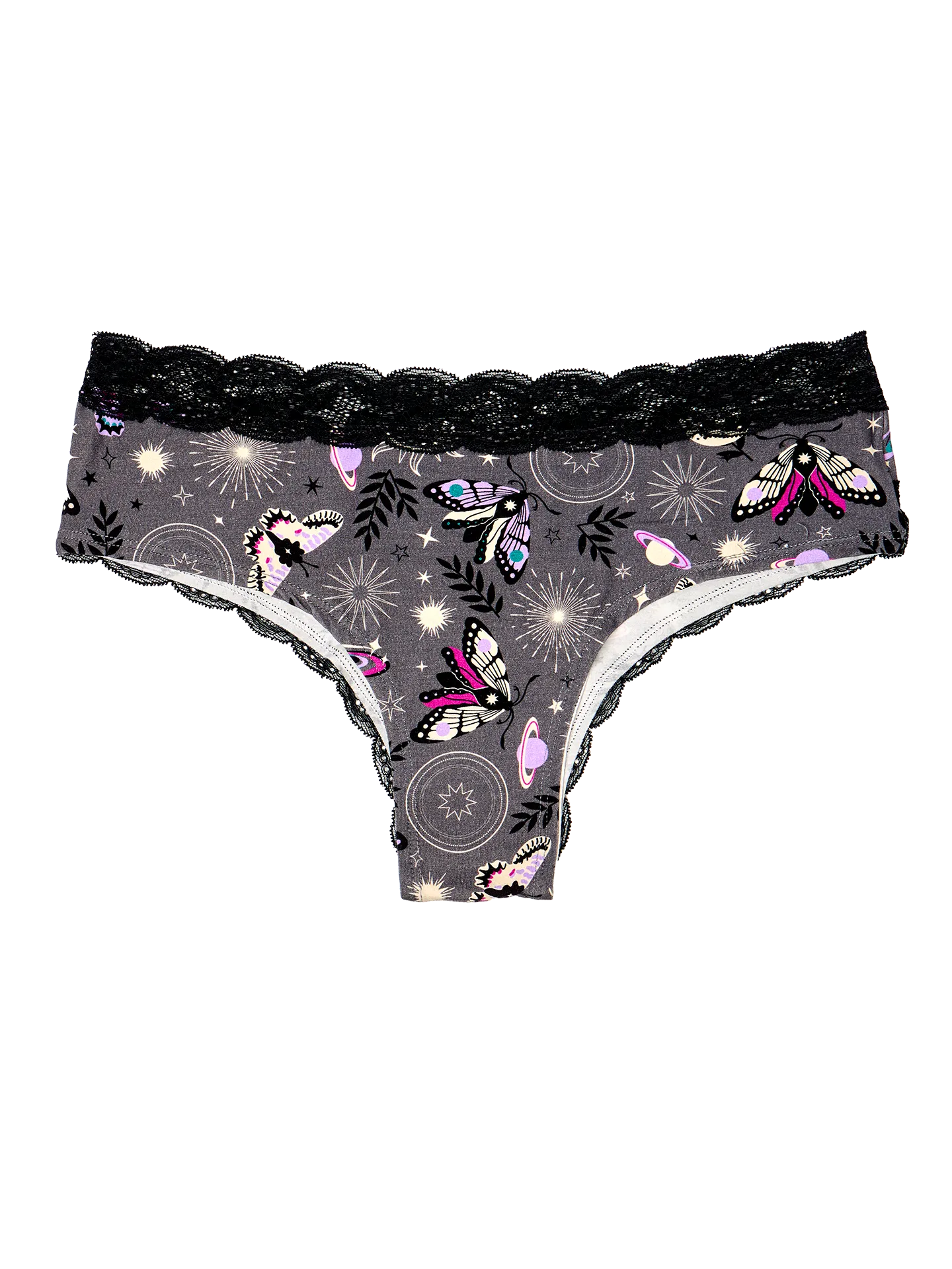 Bragas con encaje para mujer Mariposas nocturnas