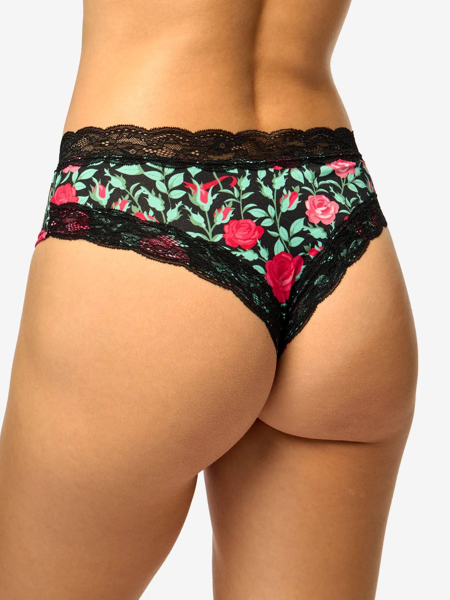 Bragas con encaje para mujer Jardín de rosas - Image 2