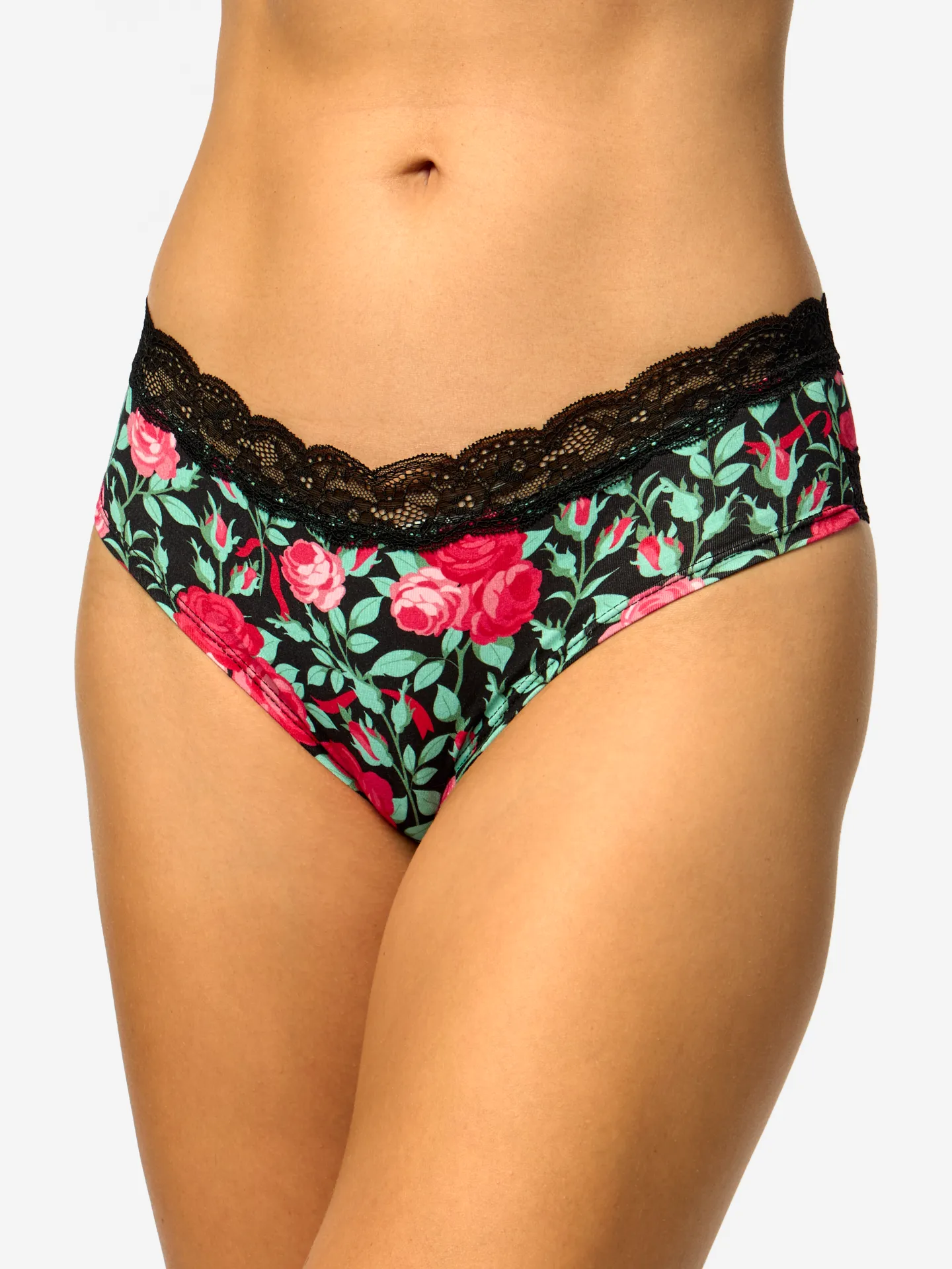 Bragas con encaje para mujer Jardín de rosas - Image 3