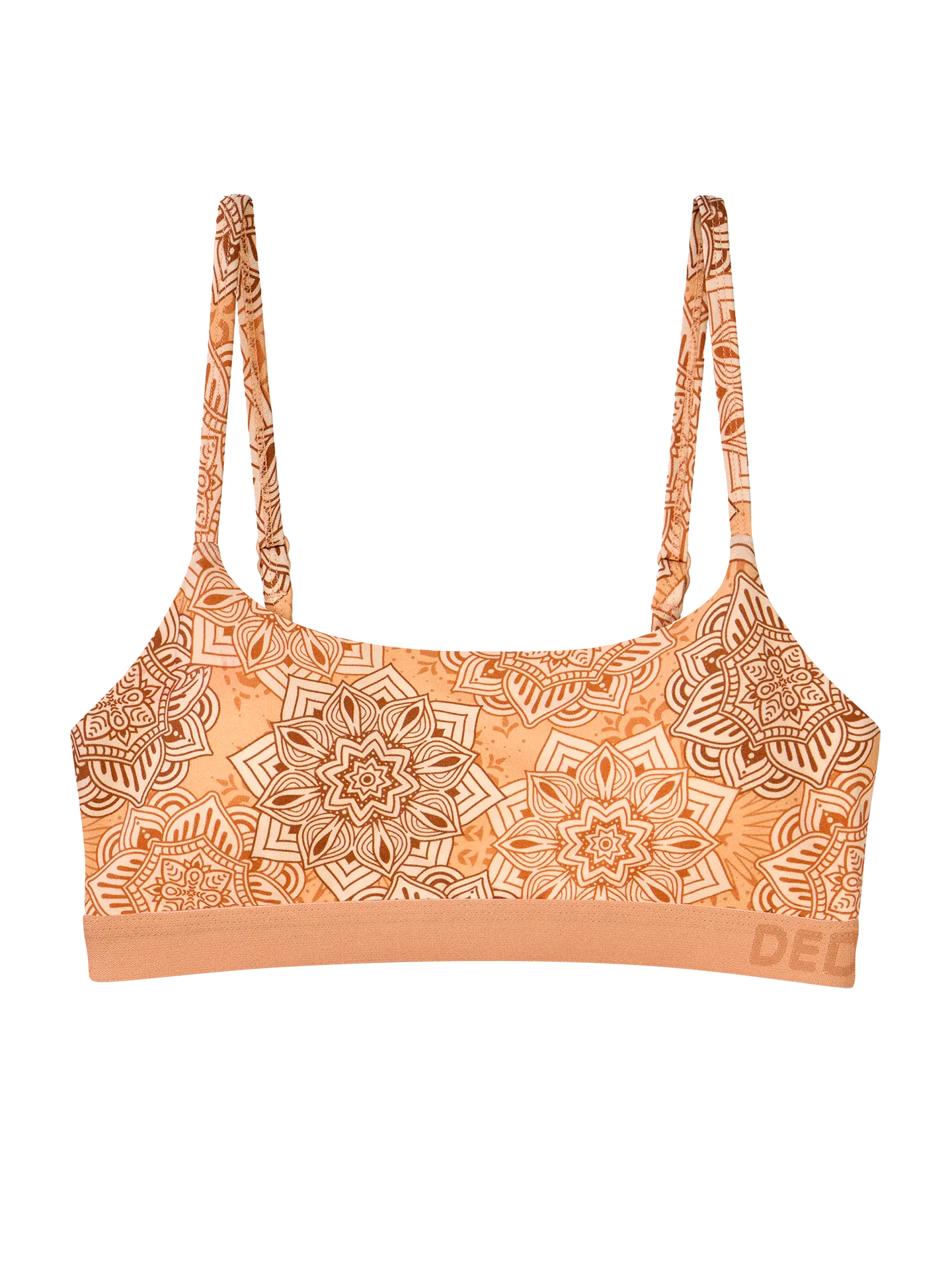 Bralette alegre de modal para mujer Mandala beige