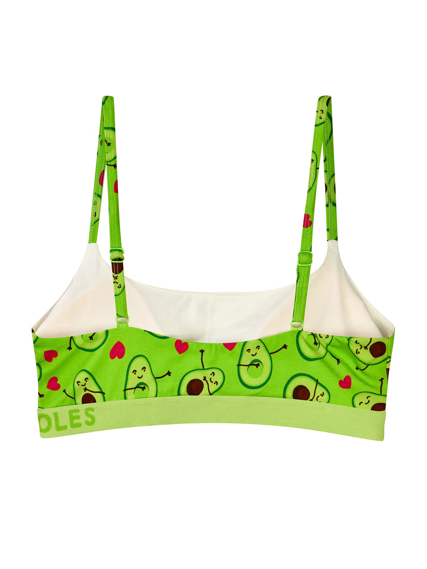 Bralette de modal para mujer Amor por los aguacates - Image 2