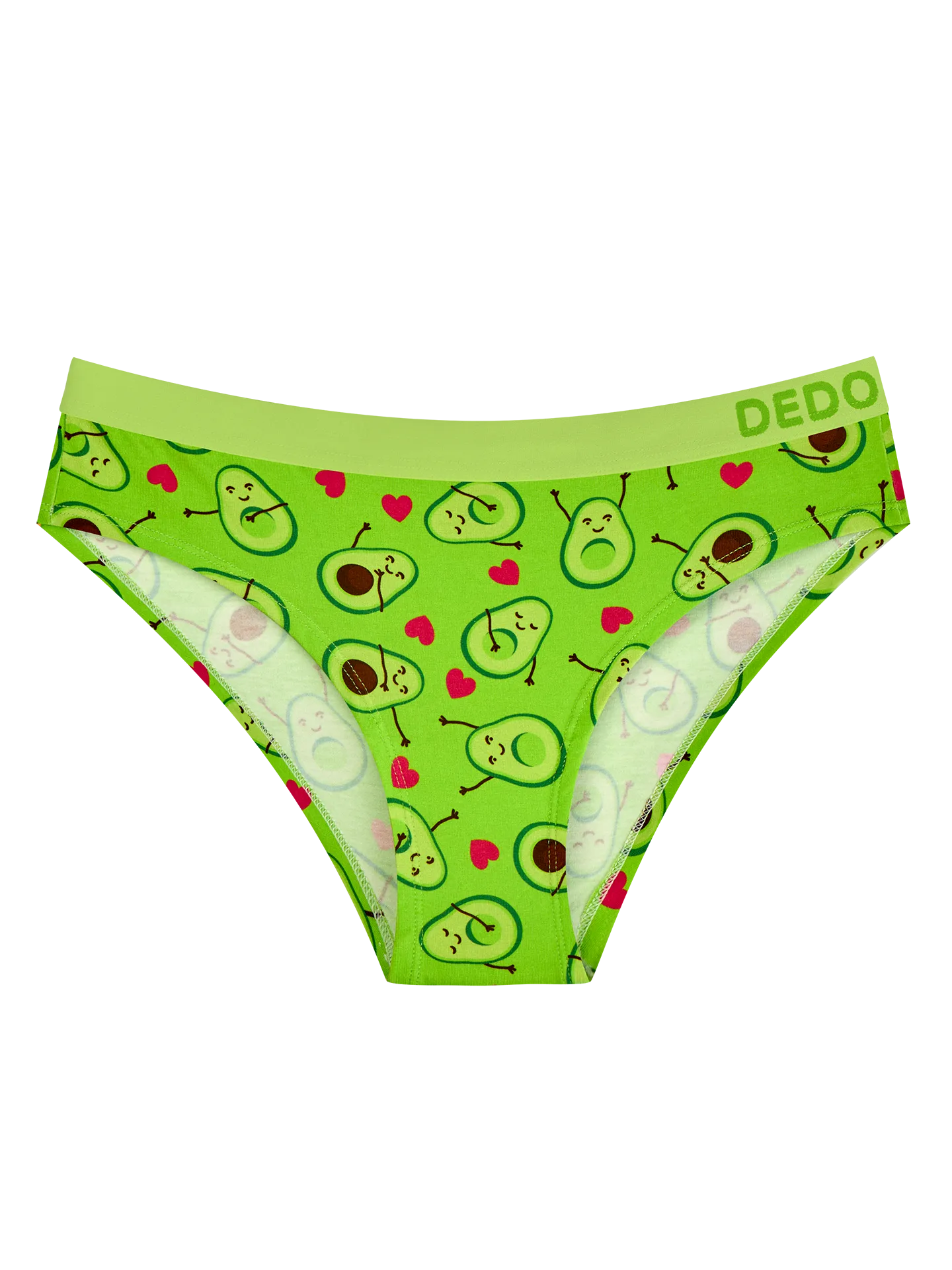 Bragas de modal para mujer Amor por los aguacates
