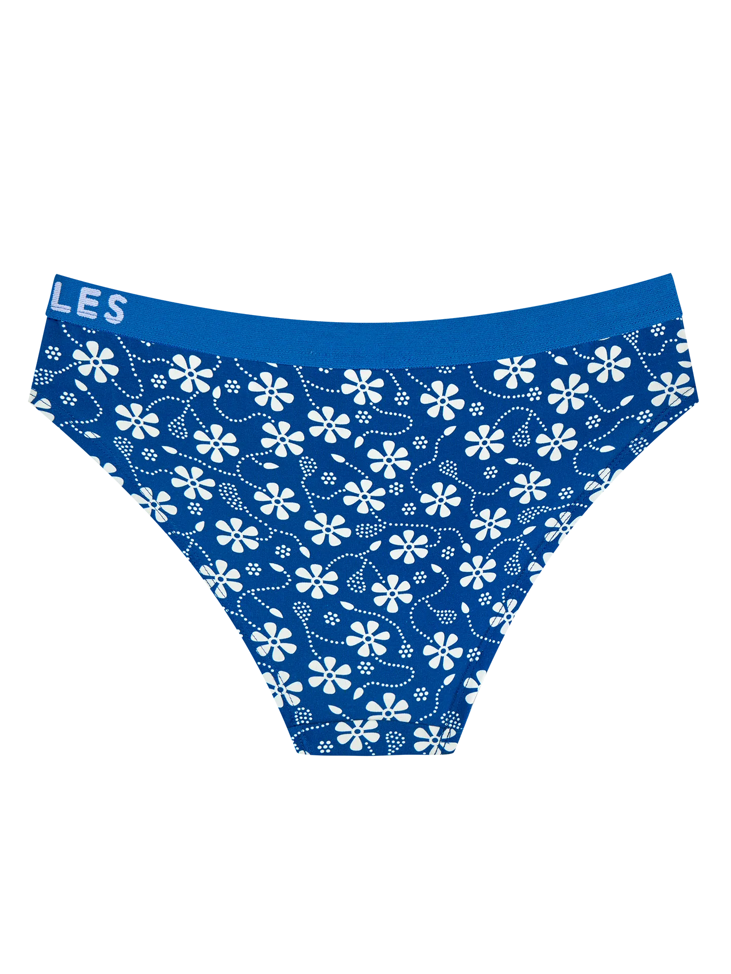 Bragas de modal para mujer Estampado azul - Image 2