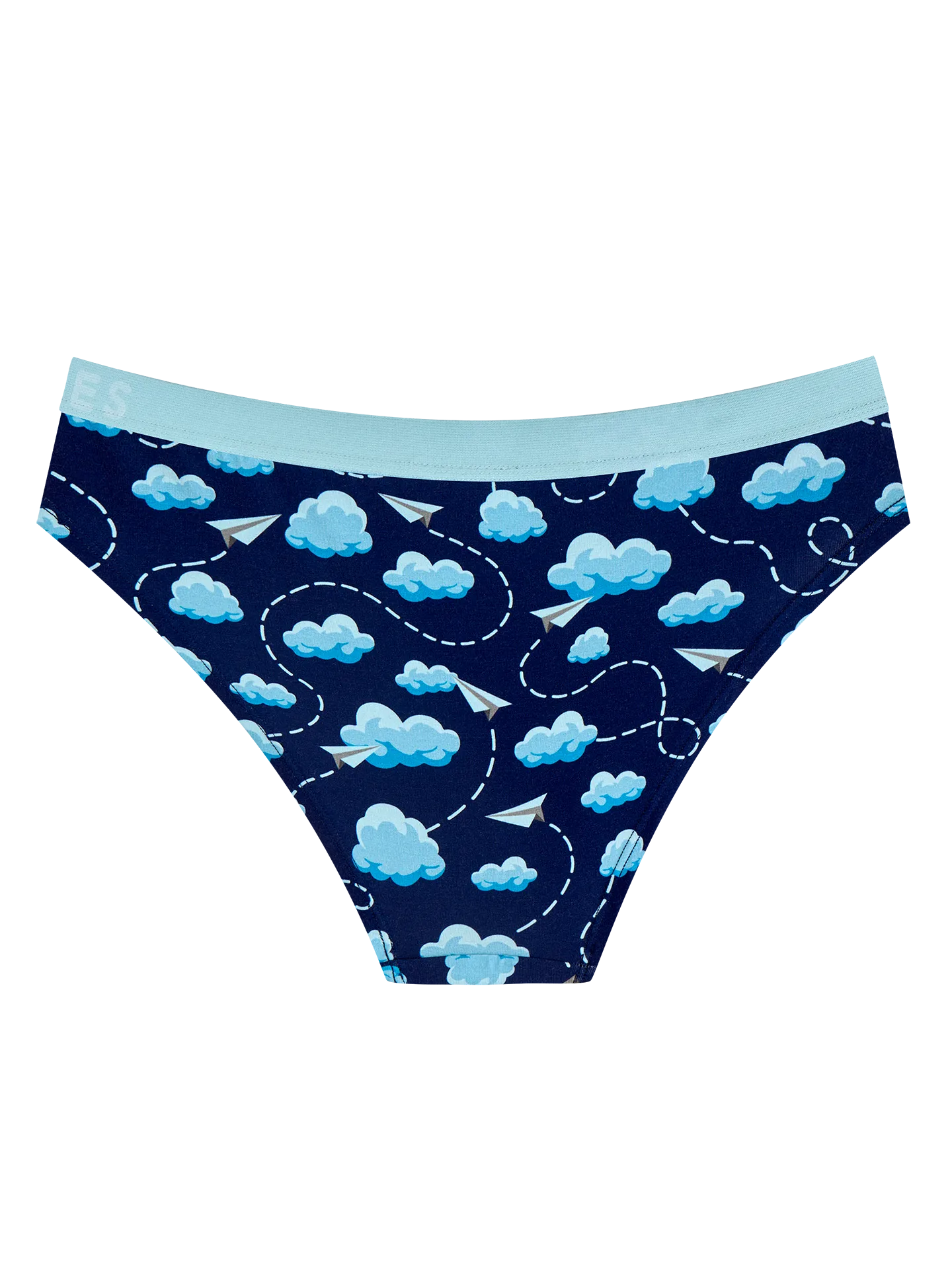 Bragas de modal para mujer Nubes y aviones de papel - Image 2