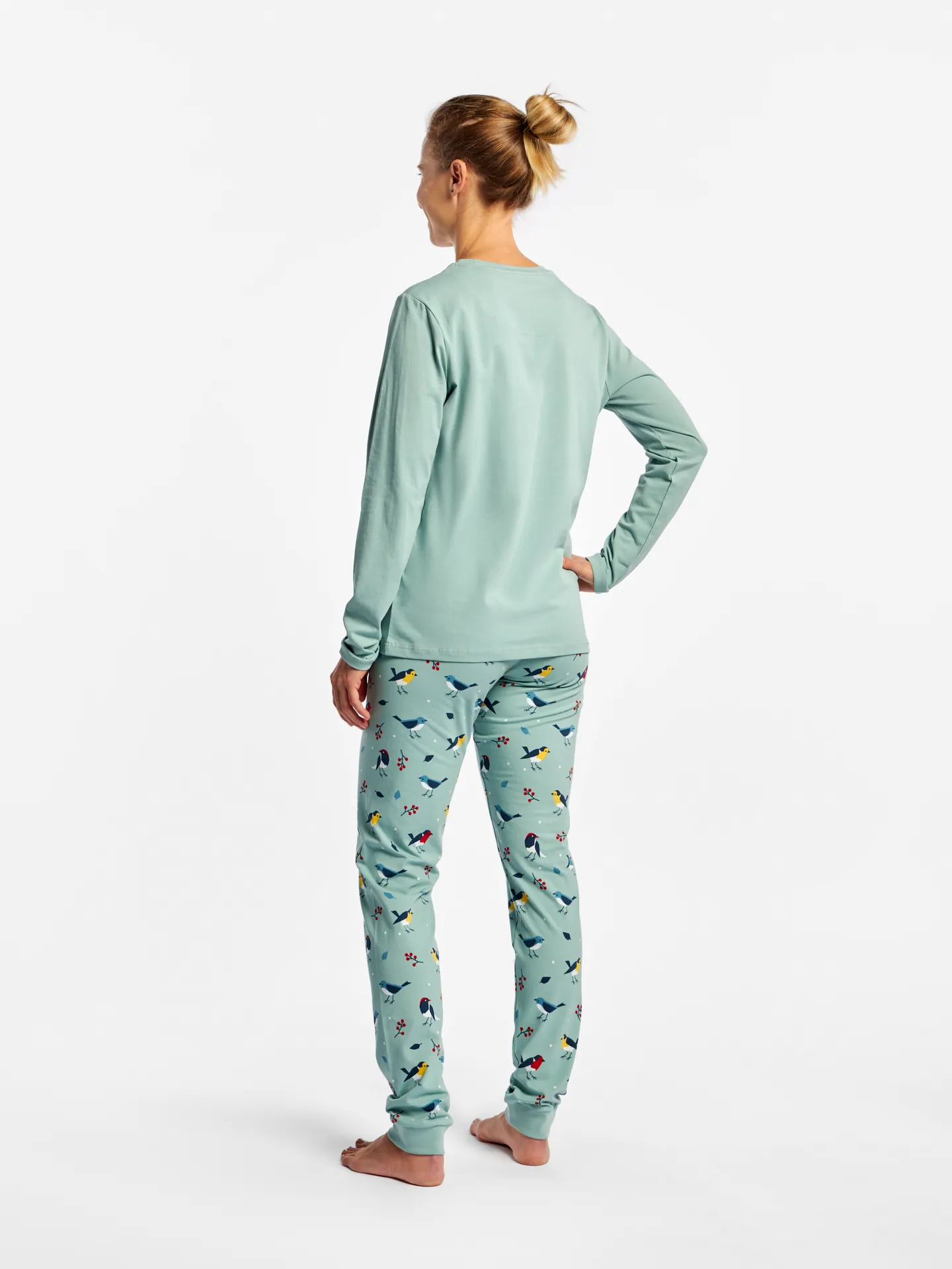 Pijama alegre para mujer Pájaros cantarines - Image 4