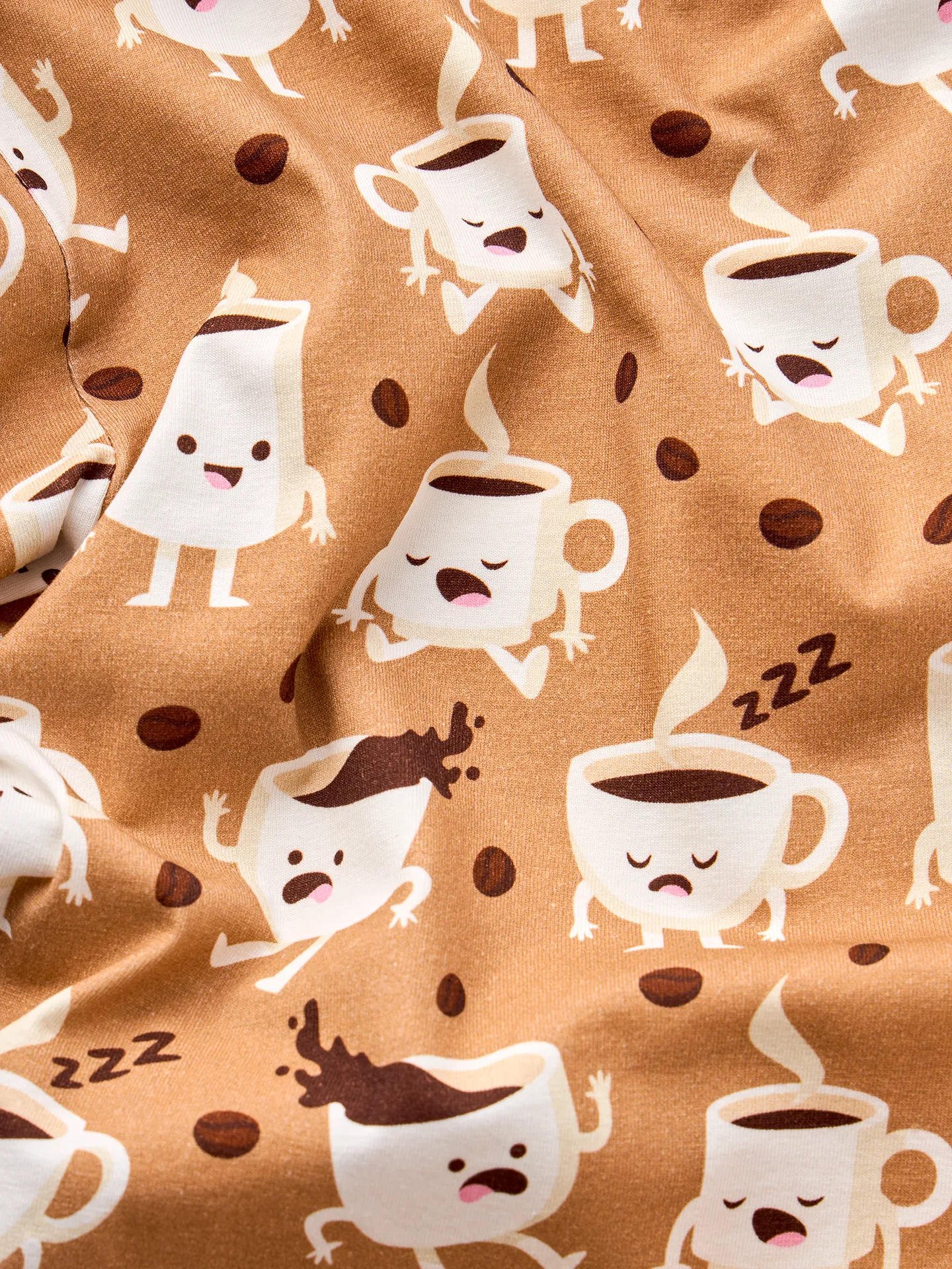 Pijama alegre para mujer Café soñoliento - Image 3