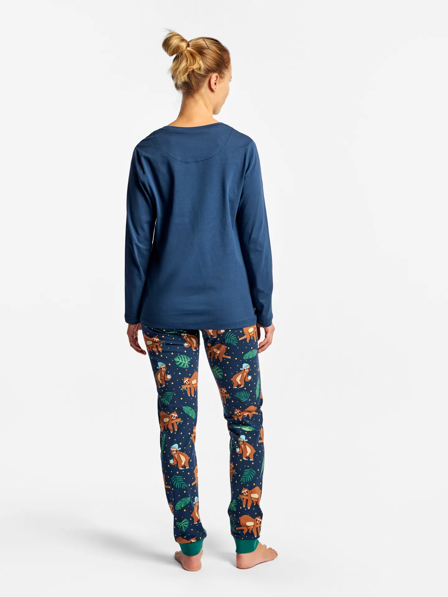 Pijama alegre para mujer Perezoso durmiente - Image 4