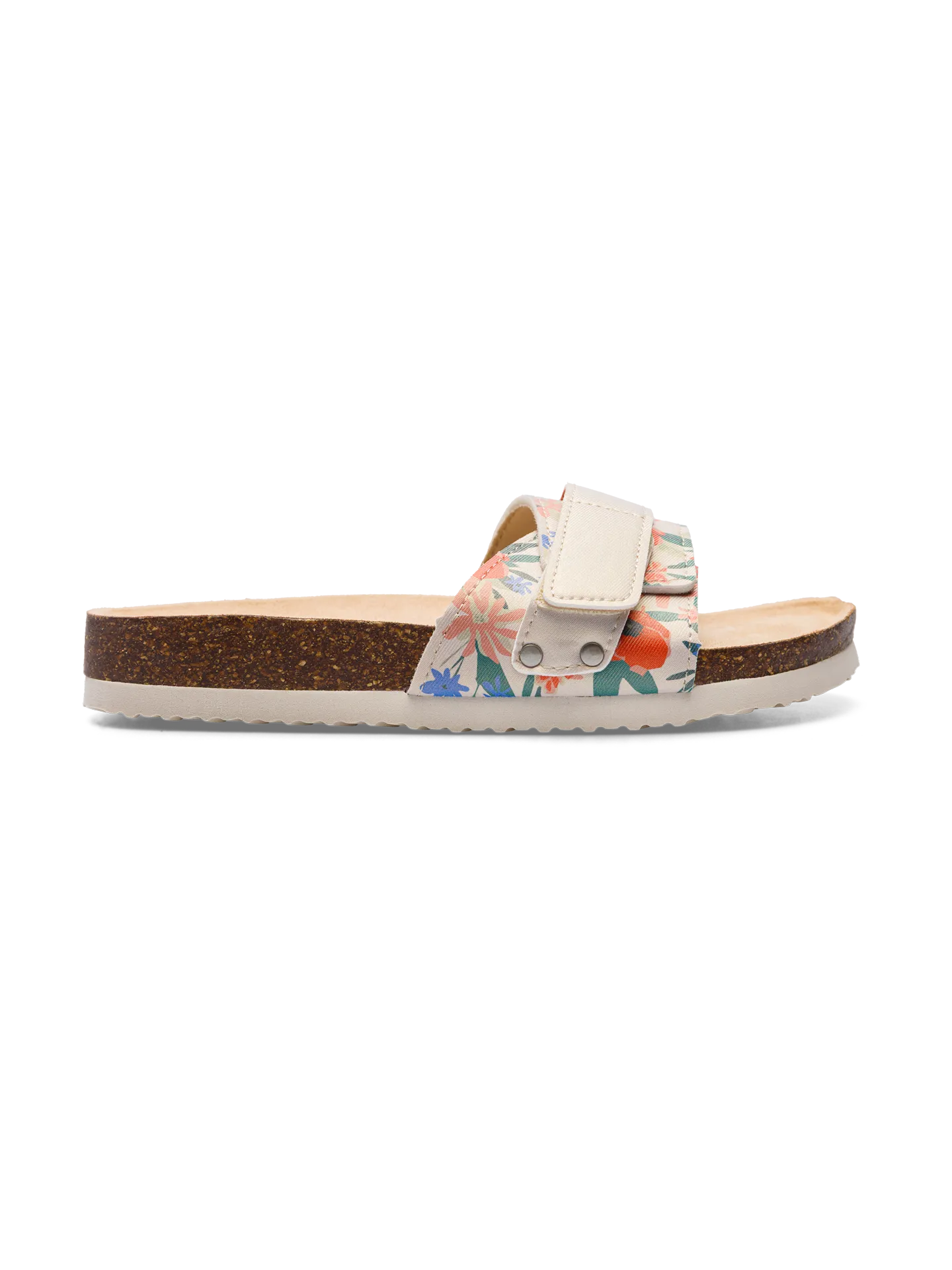 Sandalias con suela de corcho para mujer Jardín de amapolas - Image 3