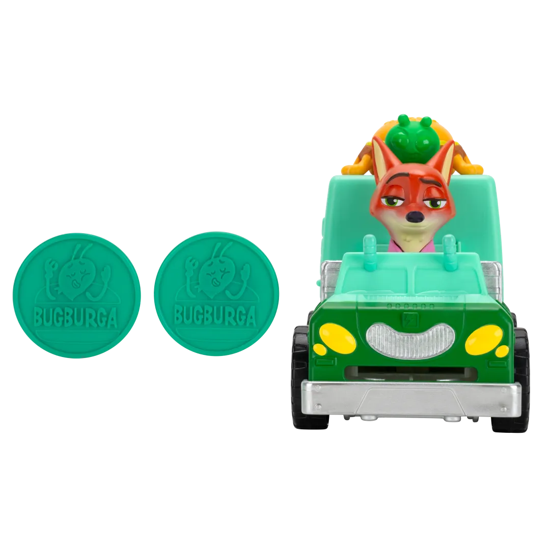 Figuras de Zootrópolis con coche, Nick Wilde - Image 7