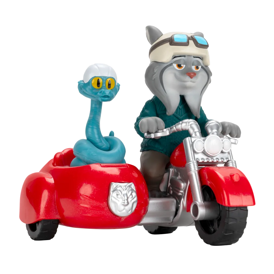 Figuras de Zootrópolis con coche, Pawbert Pelter